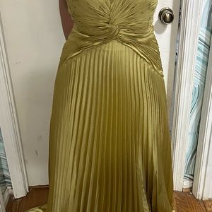 Gold Silk Gown Size 4